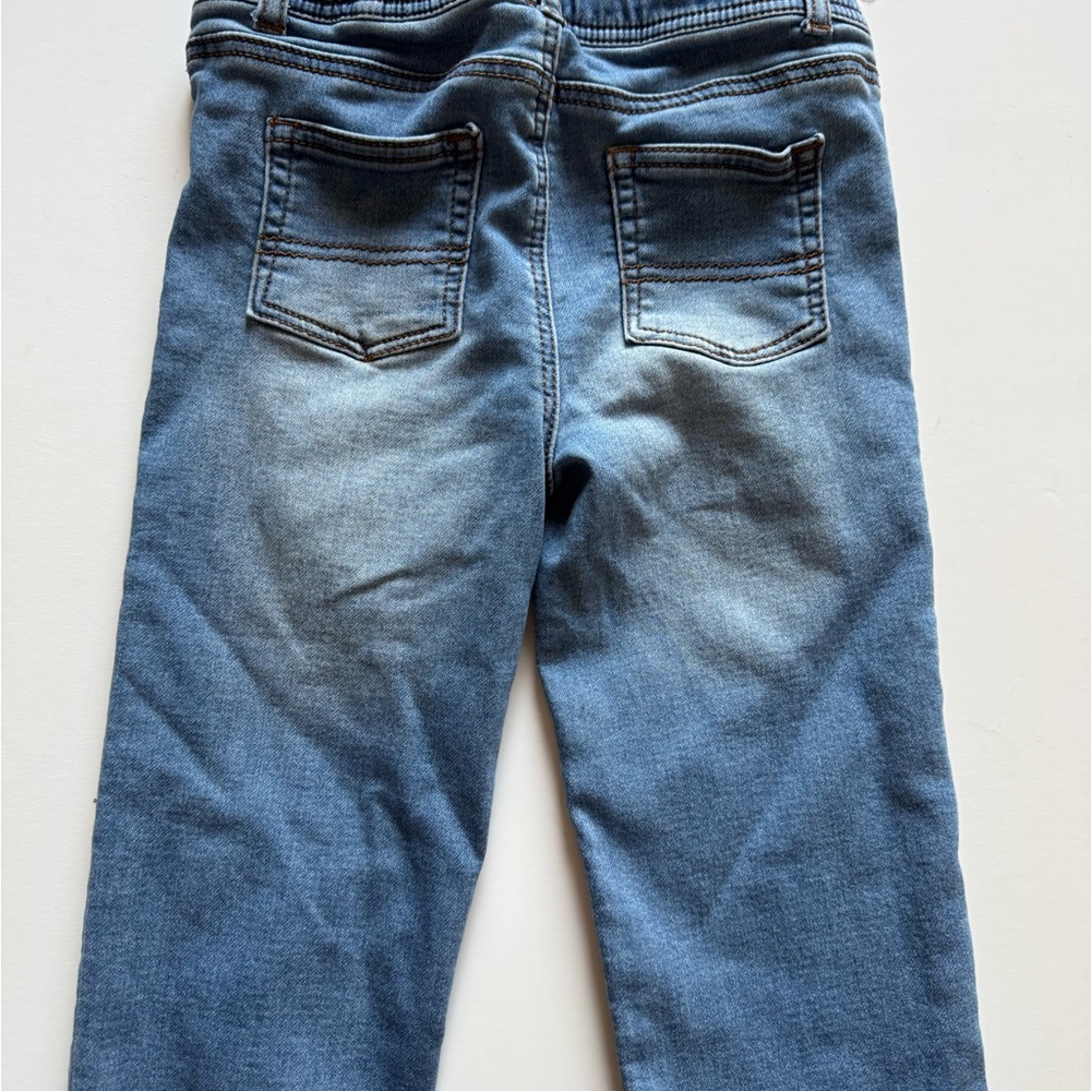 Epic Threads Blue Jogger denim Elastic Waist - Picture 8 of 10